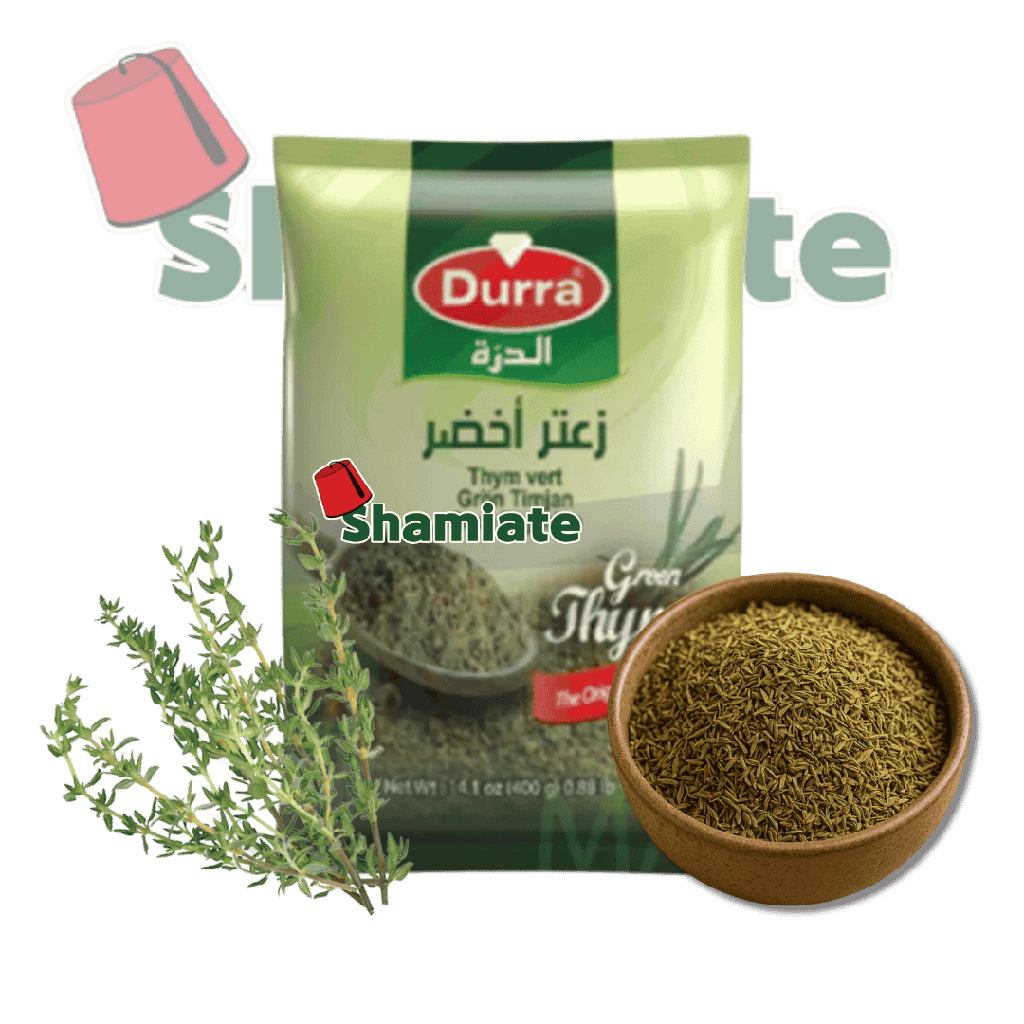 زعتر (الدرة, أخضر, 400 غرام, 12 وحدة)