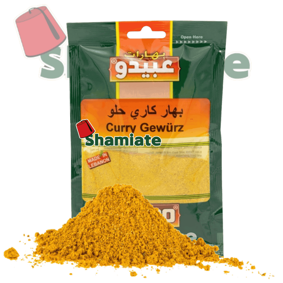 Mild Curry Spices (Abido, 50 gm, 10 Pieces)