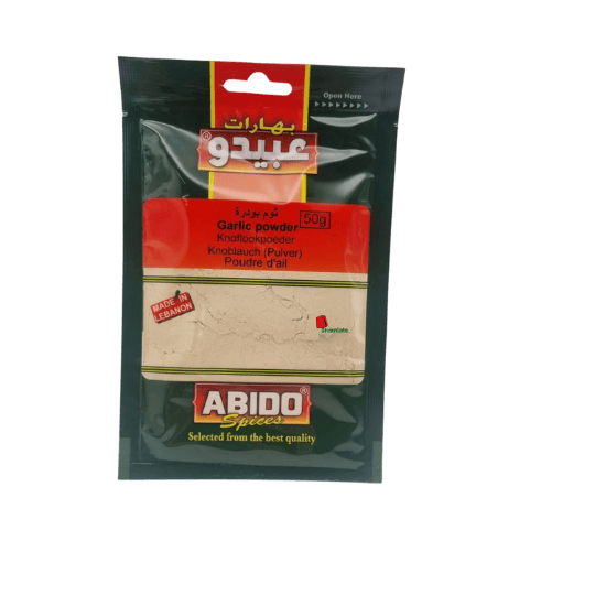 Ail Moulu (Abido, 50 gm, 10 Pièces)
