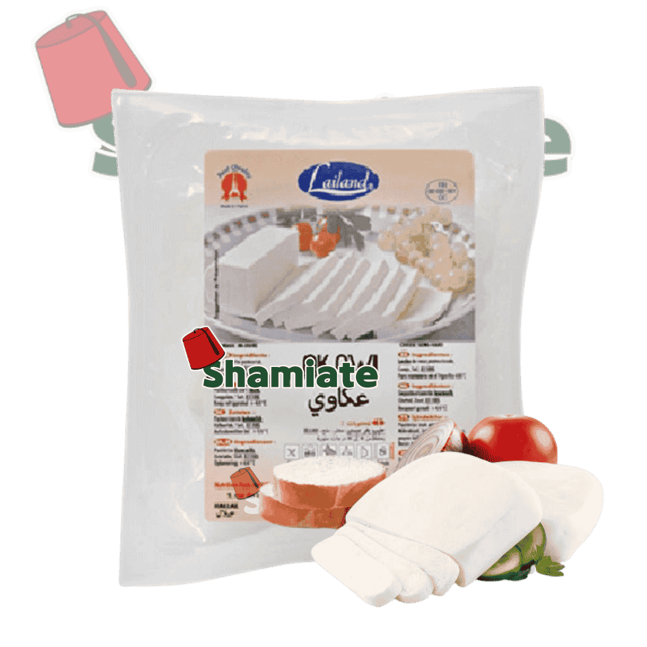 Akkawi Cheese (Lailand, Vacuum Packed, 5 Kg, 1 Piece)