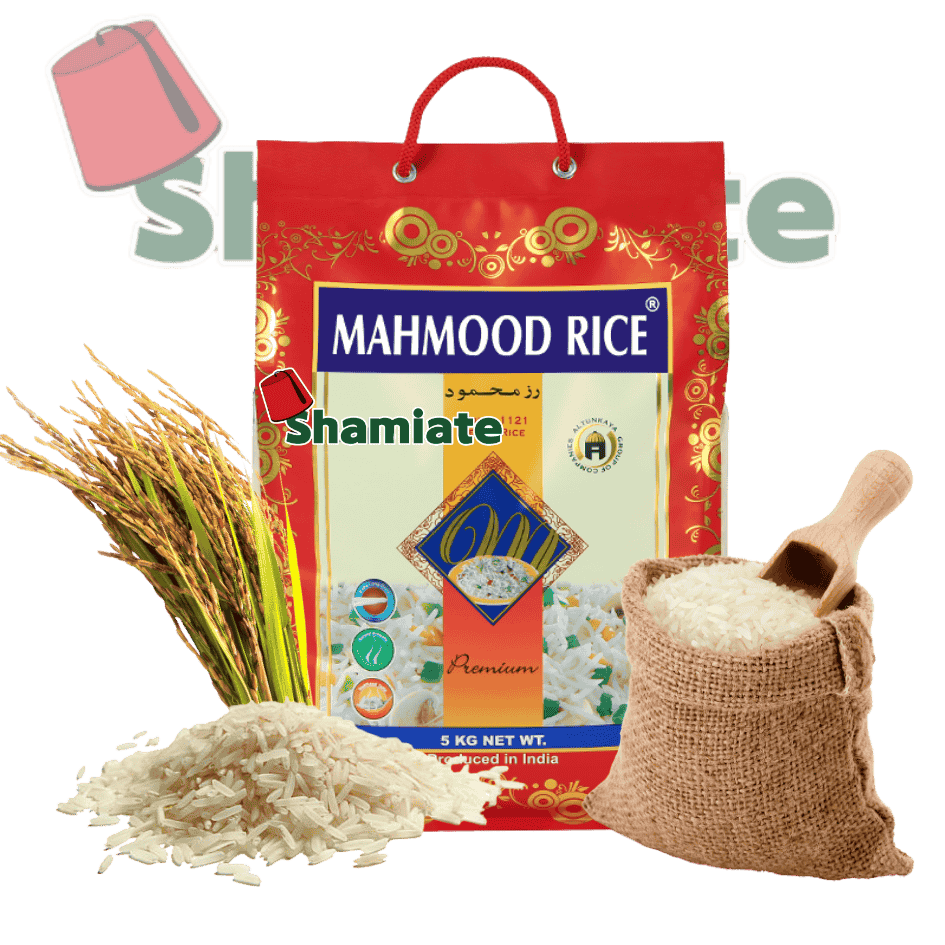 Basmati Rice (Mahmood Rice, Long grain, 4.5 Kg, 4 Pieces)