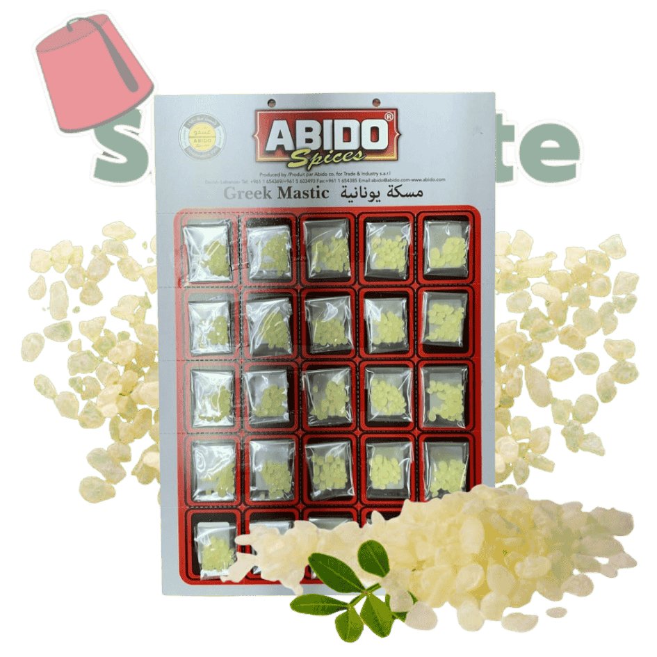 Mastic Grec (Abido, 25 x 1 gm, 1 Pièce)