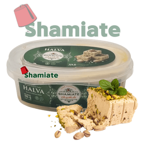 Halawa (Shamiate, Pistachio, 175 gm, 24 Pieces)