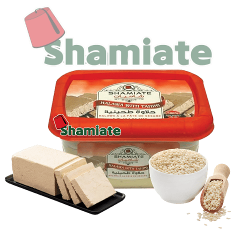 Halawa (Shamiate, Nature, 400 gm, 12 Pieces)