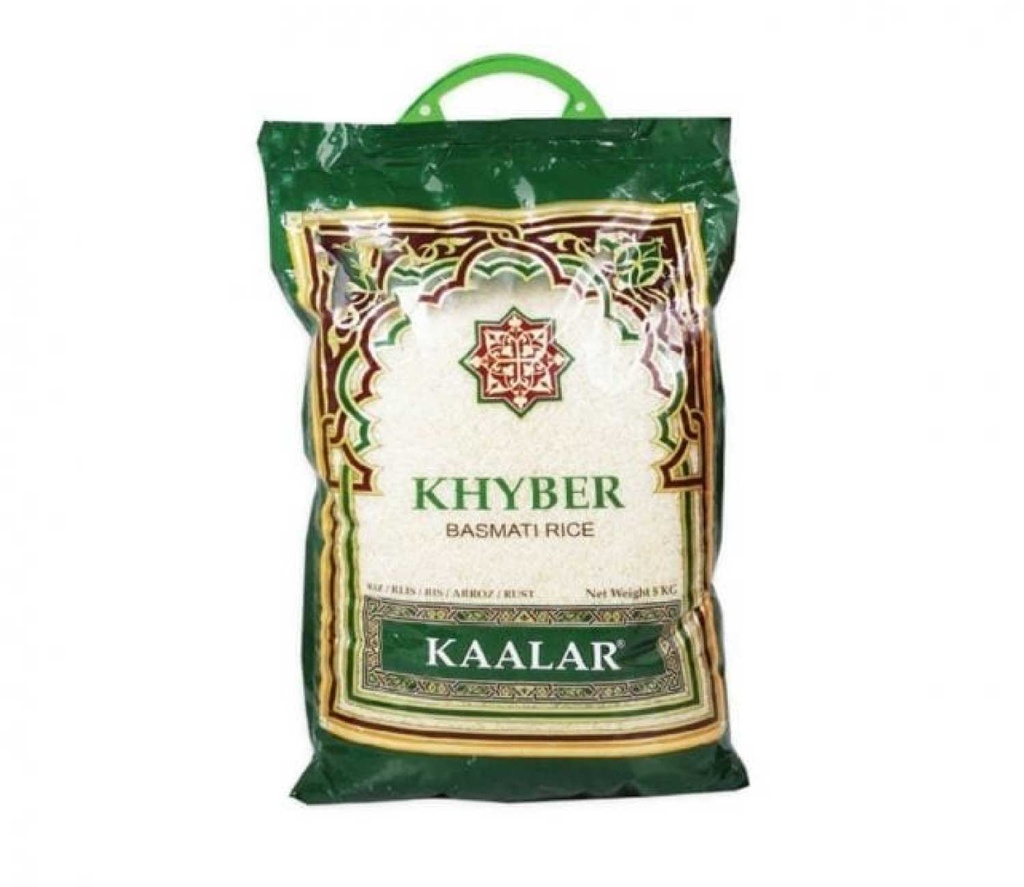 أرز بسمتي (كالار, خيبر, 5 كلغ, 4 وحدات)