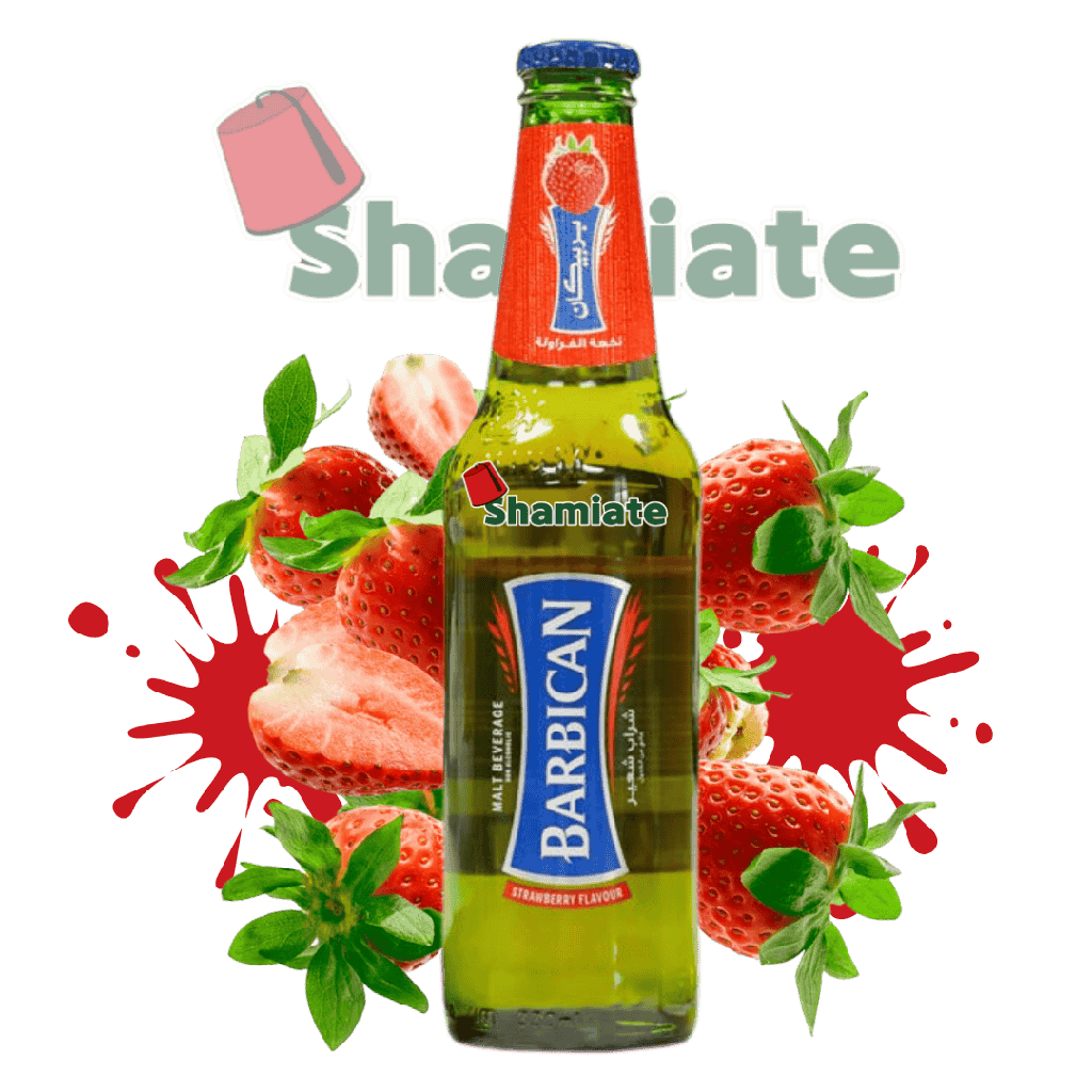 Bière Sans Alcool (Barbican, Fraise, 330 ml, 24 Pièces)