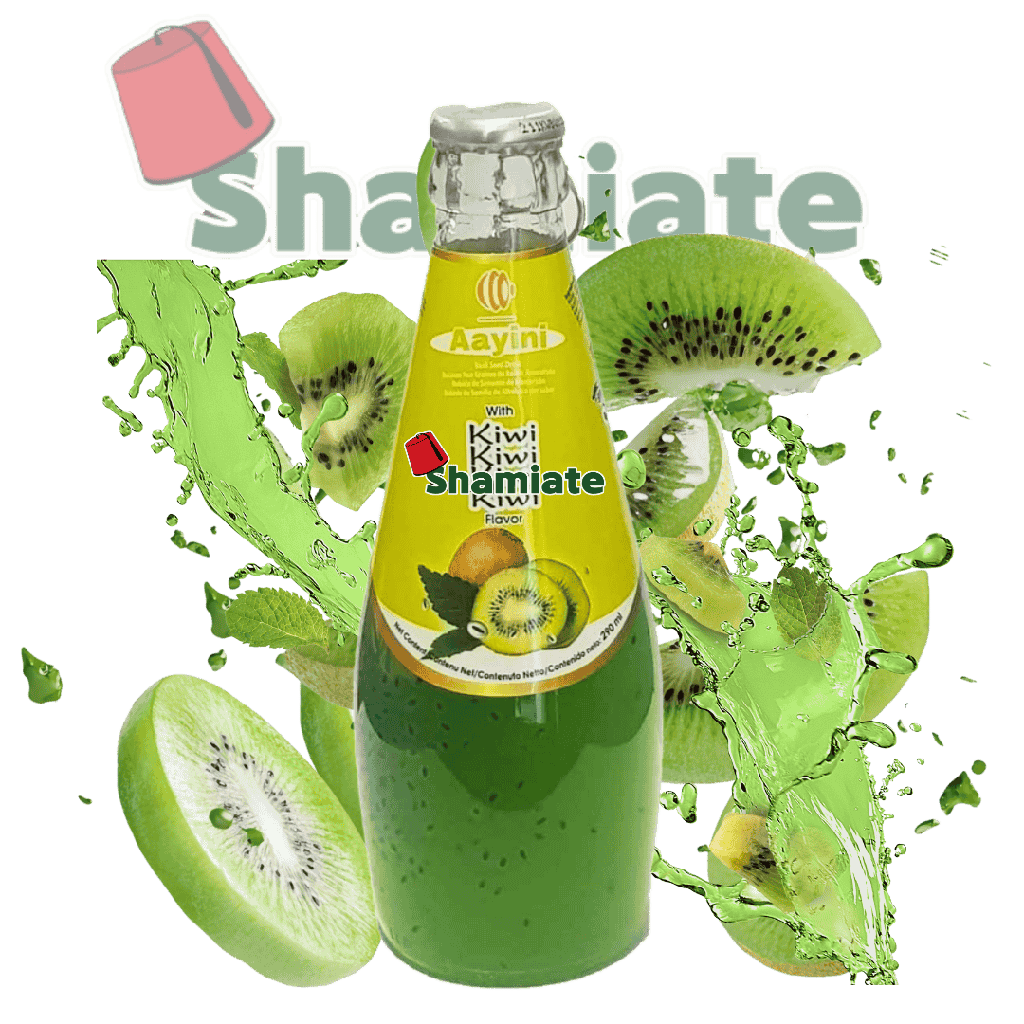 عصير كيوي (أييني, بلا, 290 مل, 24 وحدة)