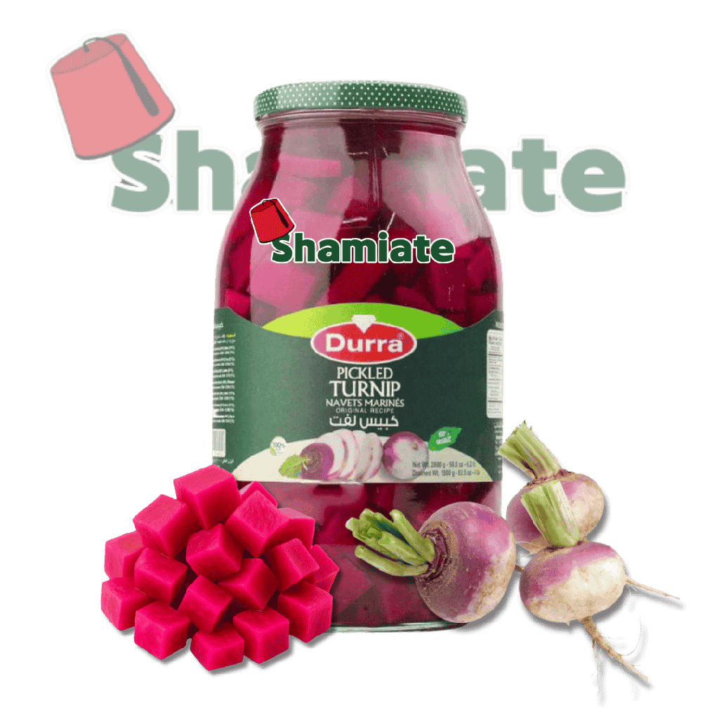 مخلل لفت (الدرة, بلا, 2.8 كلغ, 4 وحدات)