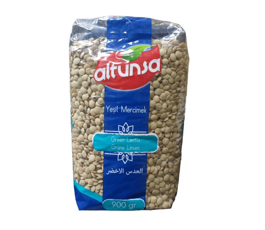 Lentilles (Altunsa, Vert, 900 gm, 10 Pièces)