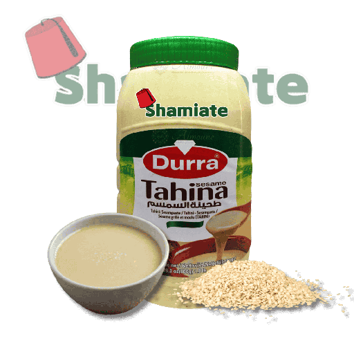 [2273 Tahina (Sesame Cream) (Durra, 800 gm, 12 Pieces) Tahina (Crème De Sésame) (Durra, 800 gm, 12 Pièces) Tahina (Creme De Sesame) (Durra, 800 gm, 12 Pieces)طحينة (الدرة, بلا, 800 غرام, 12 وحدة) ] طحينة (الدرة, بلا, 800 غرام, 12 وحدة)
