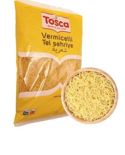 [7859 Vermicelli (Tosca, 1 Kg, 10 Pieces) Vermicelle (Tosca, 1 Kg, 10 Pièces) Vermicelle (Tosca, 1 Kg, 10 Pieces)شعرية (توسكا, بلا, 1 كلغ, 10 وحدات) ] شعرية (توسكا, بلا, 1 كلغ, 10 وحدات)