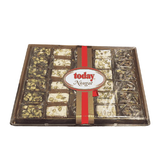 [7929 Nougat & Raha (Today Nougat, 715 gm, 10 Pieces) Nougat & Raha (Today Nougat, 715 gm, 10 Pièces) Nougat & Raha (Today Nougat, 715 gm, 10 Pieces)نوجا و راحة (تو داي نوجا, بلا, 715 غرام, 10 وحدات) ] Nougat & Raha (Today Nougat, 715 gm, 10 Pieces)