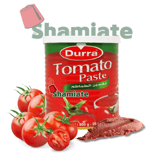 [2302 Tomato Paste (Durra, 800 gm, 12 Pieces) Concentré De Tomate (Durra, 800 gm, 12 Pièces) Concentre De Tomate (Durra, 800 gm, 12 Pieces)مركز الطماطم (الدرة, بلا, 800 غرام, 12 وحدة) ] Concentré De Tomate (Durra, 800 gm, 12 Pièces)