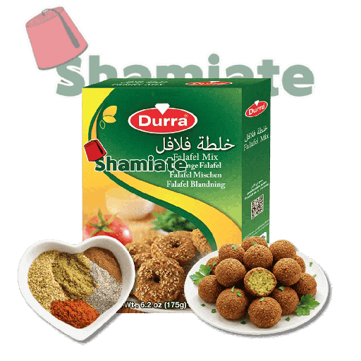 [2436 Falafel Mix (Durra, 175 gm, 24 Pieces) Mix Falafel (Durra, 175 gm, 24 Pièces) Mix Falafel (Durra, 175 gm, 24 Pieces)خلطة الفلافل (الدرة, بلا, 175 غرام, 24 وحدة) ] Mix Falafel (Durra, 175 gm, 24 Pièces)