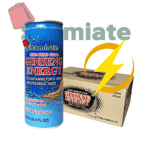 [8018 Energy drink (Ginseng Energy, 250 ml, 24 Pieces) Boisson énergétique (Ginseng Energy, 250 ml, 24 Pièces) Boisson energetique (Ginseng Energy, 250 ml, 24 Pieces)مشروب طاقة (انرجي الجينسنغ, بلا, 250 مل, 24 وحدة) ] مشروب طاقة (انرجي الجينسنغ, بلا, 250 مل, 24 وحدة)