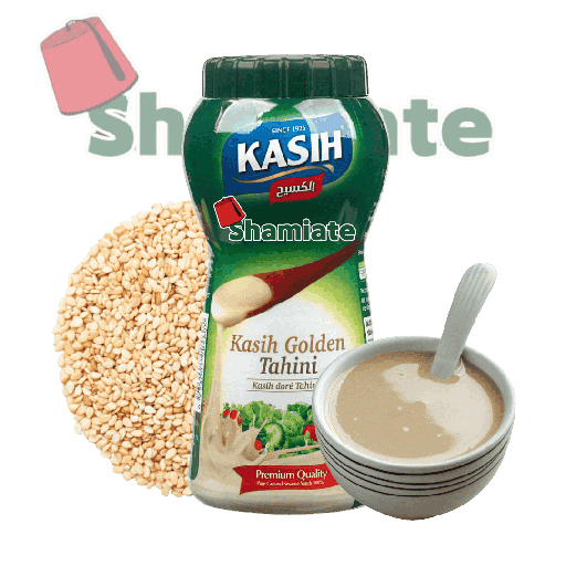 [8068 Tahina (Sesame Cream) (Kasih, 800 gm, 12 Pieces) Tahina (Crème De Sésame) (Kasih, 800 gm, 12 Pièces) Tahina (Creme De Sesame) (Kasih, 800 gm, 12 Pieces)طحينة (الكسيح, 800 غرام, 12 وحدة) ] طحينة (الكسيح, 800 غرام, 12 وحدة)