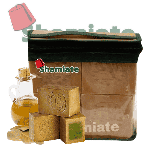 [8078 Aleppo Soap (Abd Rahman Zanabel, Olive Oil, Laurel and Herbs, 4 x 200 gm, 6 Pieces) Savon D'Alep (Abd Rahman Zanabel, Huile d'Olive, Laurier et Herbes, 4 x 200 gm, 6 Pièces) Savon D'Alep (Abd Rahman Zanabel, Huile d'Olive, Laurier et Herbes, 4 x 200 gm, 6 Pieces)صابون غار (عبد الرحمن زنابل, زيت الزيتون والغار والأعشاب, 4 x 200 غرام, 6 وحدات) ] Savon D'Alep (Abd Rahman Zanabel, Huile d'Olive, Laurier et Herbes, 4 x 200 gm, 6 Pièces)