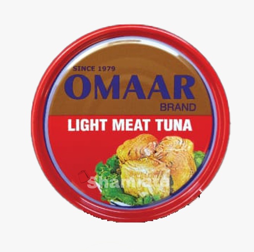 [8098 Canned Tuna (Omaar, In sunflower oil, 185 gm, 24 Pieces) Thon En Conserve (Omaar, À l'huile de Tournesol, 185 gm, 24 Pièces) Thon En Conserve (Omaar, A l'huile de Tournesol, 185 gm, 24 Pieces)تونة معلبة (عمر, بزيت دوار الشمس, 185 غرام, 24 وحدة) ] Canned Tuna (Omaar, In sunflower oil, 185 gm, 24 Pieces)