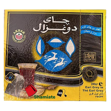 [8371 Red Tea (Do Ghazal, Earl Grey in bags, 100 x 2 gm, 24 Pieces) Thé Rouge (Do Ghazal, Earl Grey en Sachets, 100 x 2 gm, 24 Pièces) The Rouge (Do Ghazal, Earl Grey en Sachets, 100 x 2 gm, 24 Pieces)شاي احمر (دو غزال, معطر في أكياس, 100 x 2  غرام, 24 وحدة) ] شاي احمر (دو غزال, معطر في أكياس, 100 x 2  غرام, 24 وحدة)