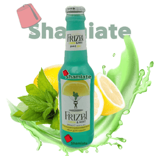 [8377 Carbonated Drink (Frizbi, Lemon mint, 250 ml, 24 Pieces) Boisson Gazeuse (Frizbi, Citron menthe, 250 ml, 24 Pièces) Boisson Gazeuse (Frizbi, Citron menthe, 250 ml, 24 Pieces)مشروب غازي (فريسبي, ليمون نعناع, 250 مل, 24 وحدة) ] Carbonated Drink (Frizbi, Lemon mint, 250 ml, 24 Pieces)