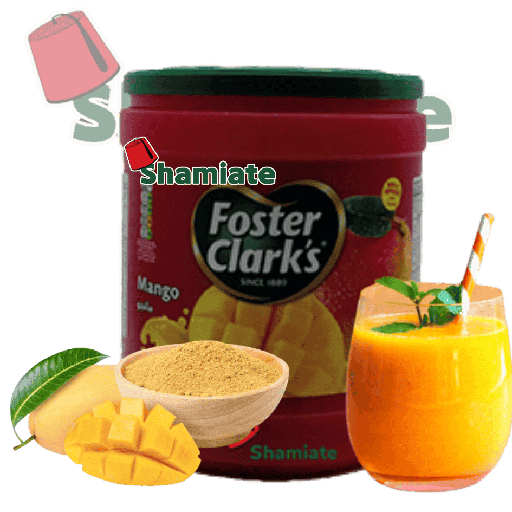 [8387 Instant Mango Juice Powder (Foster Clark's, 1.92 Kg, 6 Pieces) Jus de Mangue en Poudre Instantanée (Foster Clark's, 1.92 Kg, 6 Pièces) Jus de Mangue en Poudre Instantanee (Foster Clark's, 1.92 Kg, 6 Pieces)عصير المانجو الفوري (فوستر كلارك, بلا, 1.92 كلغ, 6 وحدات) ] Instant Mango Juice Powder (Foster Clark's, 1.92 Kg, 6 Pieces)