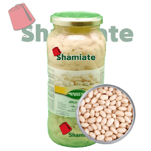 [8407 White beans (Narenj, In Jar, 580 gm, 12 Pieces) Haricots Blancs (Narenj, En Bocal, 580 gm, 12 Pièces) Haricots Blancs (Narenj, En Bocal, 580 gm, 12 Pieces)الفاصوليا البيضاء (نارنج, في جرة, 580 غرام, 12 وحدة) ] الفاصوليا البيضاء (نارنج, في جرة, 580 غرام, 12 وحدة)