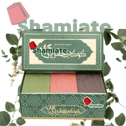 [8431 Aleppo Soap (Bayram, Planet Afrin, 6 x 125 gm, 12 Pieces) Savon D'Alep (Bayram, Planète Afrin, 6 x 125 gm, 12 Pièces) Savon D'Alep (Bayram, Planete Afrin, 6 x 125 gm, 12 Pieces)صابون غار (بيرم, كوكب عفرين, 6 x 125 غرام, 12 وحدة) ] Savon D'Alep (Bayram, Planète Afrin, 6 x 125 gm, 12 Pièces)