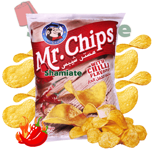 [8433 Chips (Mr. Chips, Hot Pepper, 75 gm, 20 Pieces) Chips (Mr. Chips, Piment Fort, 75 gm, 20 Pièces) Chips (Mr. Chips, Piment Fort, 75 gm, 20 Pieces)شيبس (السيد شيبس, فلفل حار, 75 غرام, 20 وحدة) ] Chips (Mr. Chips, Piment Fort, 75 gm, 20 Pièces)