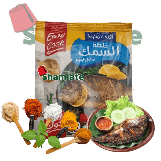 [8500 Fish Spices (Easy Cook, 12 x 8 x 40 gm, 12 Pieces) Épices Poisson (Easy Cook, 12 x 8 x 40 gm, 12 Pièces) Epices Poisson (Easy Cook, 12 x 8 x 40 gm, 12 Pieces)بهارات السمك (ايزي كوك, بلا, 12 x 8 x 40 غرام, 12 وحدة) ] Fish Spices (Easy Cook, 12 x 8 x 40 gm, 12 Pieces)