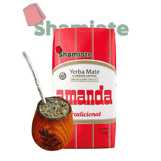 [2556 Yerba Mate (Amanda, 1 Kg, 10 Pieces) Yerba Maté (Amanda, 1 Kg, 10 Pièces) Yerba Mate (Amanda, 1 Kg, 10 Pieces)متة (أماندا, بلا, 1 كلغ, 10 وحدات) ] متة (أماندا, بلا, 1 كلغ, 10 وحدات)