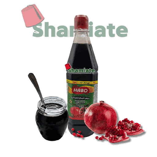[001569 Pomegranate Molasses (Habo, 1 Kg, 12 Pieces) Mélasse De Grenade (Habo, 1 Kg, 12 Pièces) Melasse De Grenade (Habo, 1 Kg, 12 Pieces)دبس الرمان (هابو بلا, 1 كلغ, 12 وحدة) ] Mélasse De Grenade (Habo, 1 Kg, 12 Pièces)