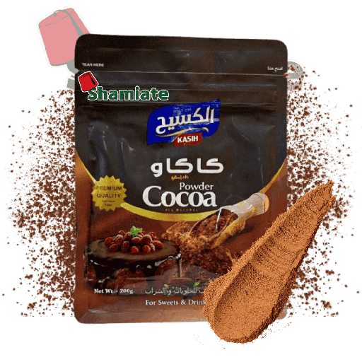 [001619 Cocoa Powder (Kasih, 200 gm, 12 Pieces) Poudre De Cacao (Kasih, 200 gm, 12 Pièces) Poudre De Cacao (Kasih, 200 gm, 12 Pieces)  (كسيح، 200 جرام، 12 قطعة) بودرة الكاكاو ] Cocoa Powder (Kasih, 200 gm, 12 Pieces)