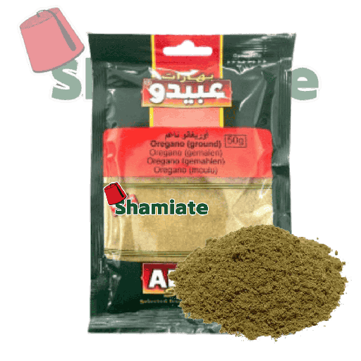 [001642 Ground Oregano (Abido, 50 gm, 10 Pieces) Origan Moulu (Abido, 50 gm, 10 Pièces) Origan Moulu (Abido, 50 gm, 10 Pieces)أوريغانو مطحون (عبيدو، 50 جم، 10 قطع) ] Ground Oregano (Abido, 50 gm, 10 Pieces)