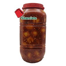 [001652 Pickled Lemons (Egypt, Hot Sauce, 3000 gm, 6 Pieces) Citrons Marinés (Nesmah, Egypte, Sauce Piquante, 3000 gm, 6 Pièces) Citrons Marines (Nesmah, Egypte, Sauce Piquante, 3000 gm, 6 Pieces)مخلل ليمون  (مصر, بالصلصة الحارة, 3000 غرام, 6 وحدات) ] مخلل ليمون  (مصر, بالصلصة الحارة, 3000 غرام, 6 وحدات)