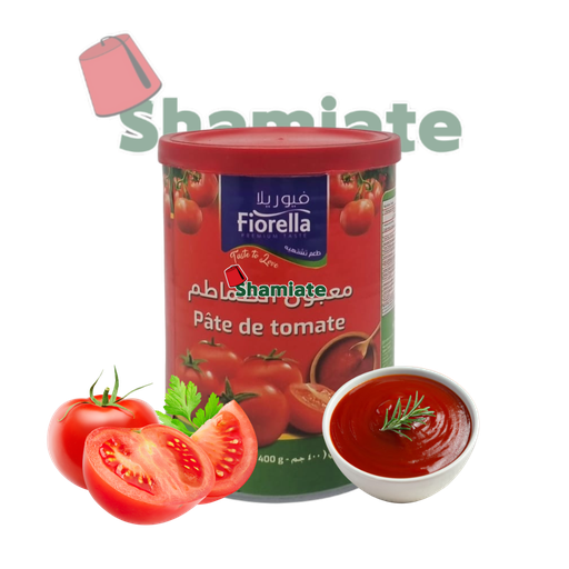 [001708 Tomato Concentrate (Fiorella, 400 gm, 12 Pieces) Concentré De Tomate (Fiorella, 400 gm, 12 Pièces) Concentre De Tomate (Fiorella, 400 gm, 12 Pieces)مركز الطماطم (فيوريلا، 400 جم، 12 قطعة) ] Tomato Concentrate (Fiorella, 400 gm, 12 Pieces)