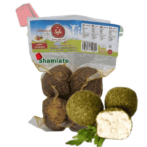 [001763 Chanklish (Sefa, Vacuum Packed, 400 gm, 16 Pieces) Chanklish (Sefa, Sous Vide, 400 gm, 16 Pièces) Chanklish (Sefa, Sous Vide, 400 gm, 16 Pieces)شنكليش (صفا، مسحوب من الهواء, 400 غرام, 16 وحدة) ] Chanklish (Sefa, Sous Vide, 400 gm, 16 Pièces)