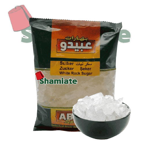 [001793 White Rock Sugar (Abido, 400 gm, 1 Piece) Sucre blanc (Abido, 400 gm, 1 Pièce) Sucre blanc (Abido, 400 gm, 1 Piece)سكر نبات (عبيدو، 400 جم، 1 قطعة) ] سكر نبات (عبيدو، 400 جم، 1 قطعة)