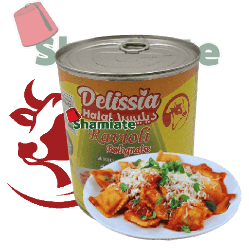 [001807 Ravioli Bolognese (Delissia, 800 gm, 12 Pieces) Ravioli Bolognaise (Delissia , 800 gm, 12 Pièces) Ravioli Bolognaise (Delissia , 800 gm, 12 Pieces)رافيولي بولونيز (ديليسيا، 800 غرام، 12 قطعة) ] رافيولي بولونيز (ديليسيا، 800 غرام، 12 قطعة)