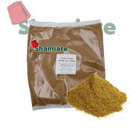 [001809 Ground Cumin (Jasmeen 500 gm, 1 Piece) Cumin Moulu (Jasmeen, 500 gm, 1 Pièce) Cumin Moulu (Jasmeen, 500 gm, 1 Piece)(كمون مطحون ( ياسمين, 500غرام, 1 وحدة  ] (كمون مطحون ( ياسمين, 500غرام, 1 وحدة 