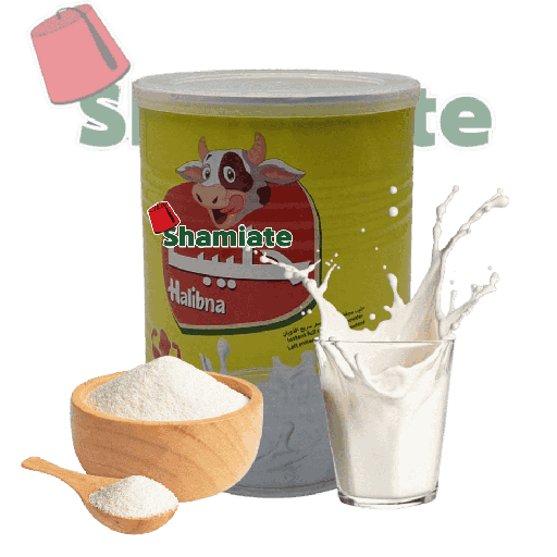 [001828 Powdered Milk (Halibna, Full Cream Milk, 400 gm, 24 Pieces) Lait en Poudre (Halibna, Lait Entier, 400 gm, 24 Pièces) Lait en Poudre (Halibna, Lait Entier, 400 gm, 24 Pieces)حليب مجفف (حليبنا، حليب كامل الدسم، 400 غرام، 24  وحدة) ] Lait en Poudre (Halibna, Lait Entier, 400 gm, 24 Pièces)