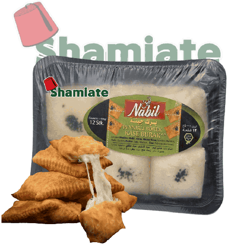[001834 Frozen Cheese Borek (Nabil, 400 gm, 12 Pieces) Borek au Fromage, Surgelés (Nabil, 400 gm, 12 Pièces) Borek au Fromage, Surgeles (Nabil, 400 gm, 12 Pieces)برك جبنة مجمدة (نبيل، 400 غرام، 12 قطعة) ] Borek au Fromage, Surgelés (Nabil, 400 gm, 12 Pièces)