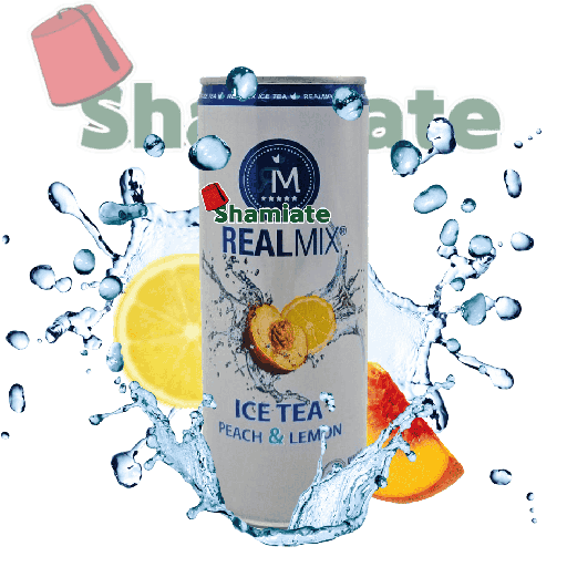 [001848 Iced Tea Drink, Peach & Lemon (RealMix, 250 ml, 24 Pieces) Boisson Ice Tea, Pêche & Citron (RealMix, 250 Ml, 24 Pièces) Boisson Ice Tea, Peche & Citron (RealMix, 250 Ml, 24 Pieces)مشروب شاي مثلج بنكهة الخوخ والليمون (ريل ميكس، 250 مل، 24 وحدة) ] Boisson Ice Tea, Pêche & Citron (RealMix, 250 Ml, 24 Pièces)