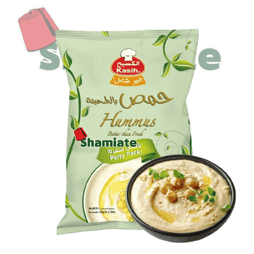 [2765 Canned Hommos Tahina (Kasih, 1 Kg, 4 Pieces) Hommos Tahina En Conserve (Kasih, 1 Kg, 4 Pièces) Hommos Tahina En Conserve (Kasih, 1 Kg, 4 Pieces)حمص بالطحينة معلب (الكسيح, بلا, 1 كلغ, 4 وحدات) ] Hommos Tahina En Conserve (Kasih, 1 Kg, 4 Pièces)