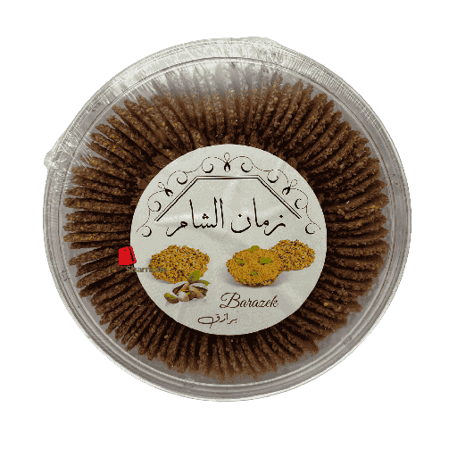 [001934 Oriental Pastry (Zaman Al Sham, Baraziq, 500 gm, 12 Pieces) Pâtisserie Orientale (Zaman Al Sham, Barazik, 500 gm, 12 Pièces) Patisserie Orientale (Zaman Al Sham, Barazik, 500 gm, 12 Pieces)حلويات سوري فاخرة (زمان الشام, برازق, 500 غرام, 12 حبات) ] Pâtisserie Orientale (Zaman Al Sham, Barazik, 500 gm, 12 Pièces)