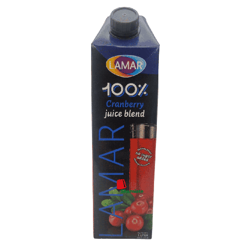[001942 Juice (Lamar, Cranberry, 1L, 12 Pieces) Jus (Lamar, Canneberge ,1L , 12 Pièces) Jus (Lamar, Canneberge ,1L , 12 Pieces)عصير (لمار، توت بري، 1 لتر، 12 قطعة) ] عصير (لمار، توت بري، 1 لتر، 12 قطعة)