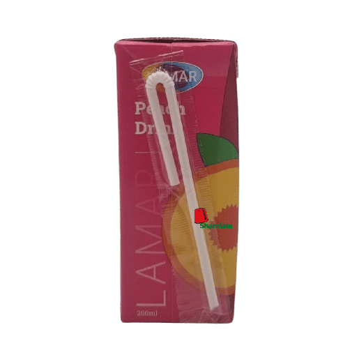 [001945 Drink (Lamar, Peach, 200 ml, 27 Pieces) Boisson (Lamar, Pêche, 200 ml, 27 Pièces) Boisson (Lamar, Peche, 200 ml, 27 Pieces)مشروب (لمار، خوخ، 200 مل، 27 قطعة) ] Boisson (Lamar, Pêche, 200 ml, 27 Pièces)