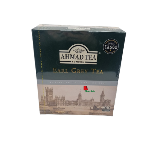 [001971 Earl Grey Black Tea (Ahmad Tea, in Bags, 100 x 2gm x 12 Pieces) Thé Noir Earl Grey (Ahmad Thé, en Sachets, 100 x 2gm x12 Pièces) The Noir Earl Grey (Ahmad The, en Sachets, 100 x 2gm x12 Pieces)شاي إيرل جراي الأسود (شاي أحمد، في أكياس، 100 × 2 جم × 12 كيسً) ] شاي إيرل جراي الأسود (شاي أحمد، في أكياس، 100 × 2 جم × 12 كيسً)