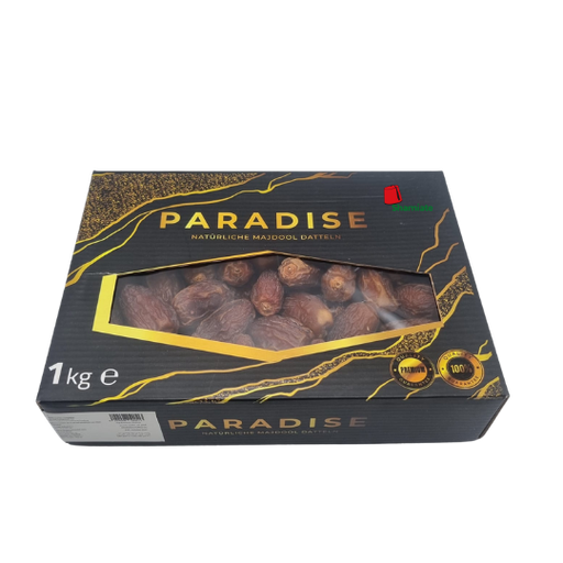 [001981 Dates (Paradise, Majhool Large Premium, 1 kg, 12 pieces) Dattes (Paradise, Majhool Large Premium, 1 Kg, 12 Pièces) Dattes (Paradise, Majhool Large Premium, 1 Kg, 12 Pieces)تمر (بارادايس، مجهول كبير فاخر، 1 كجم، 12 قطعة) ] Dattes (Paradise, Majhool Large Premium, 1 Kg, 12 Pièces)