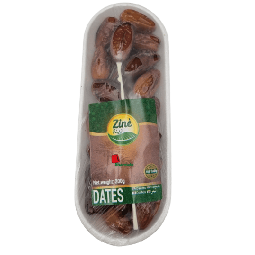 [002048 Dates (Ziné, Tunisia, 200g, 25 Pieces) Dattes (Ziné, Tunisie , 200g, 25 Pièces) Dattes (Zine, Tunisie , 200g, 25 Pieces)تمر (زينة، تونس، 200 غرام، 25 قطعة) ] تمر (زينة، تونس، 200 غرام، 25 قطعة)
