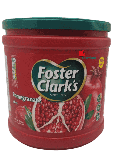[002103 Instant pomegranate Juice Powder (Foster Clark's, 1.92 Kg, 6 Pieces) Jus de Grenadine en Poudre Instantanée (Foster Clark's, 1.92 Kg, 6 Pièces) Jus de Grenadine en Poudre Instantanee (Foster Clark's, 1.92 Kg, 6 Pieces)عصير رمان سريع التحضير (فوستر كلارك, بلا, 1.92 كلغ, 6 وحدات) ] عصير رمان سريع التحضير (فوستر كلارك, بلا, 1.92 كلغ, 6 وحدات)